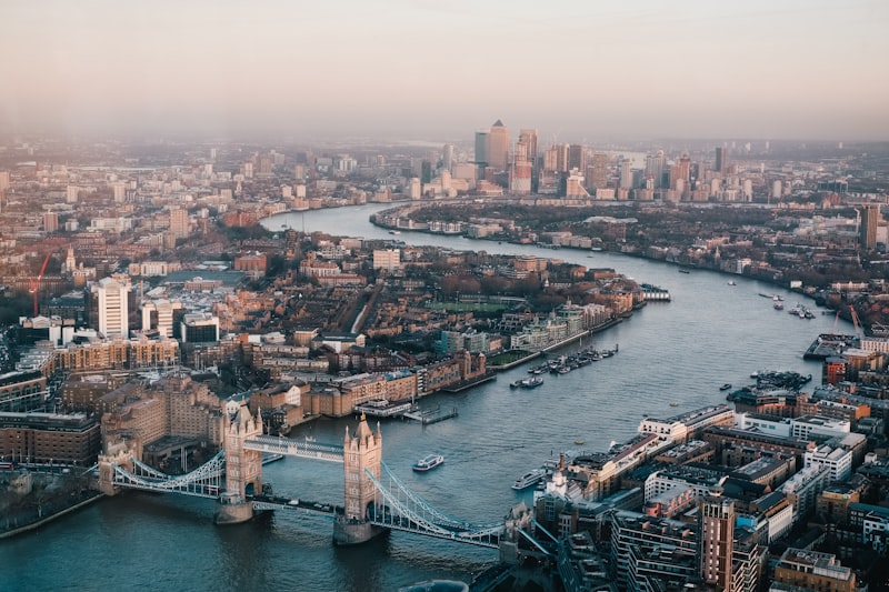 London skyline, City of London